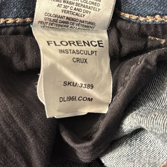 DL1961 Florence Instasculpt Crux Jeans - EUC - Size 27 - Picture 7 of 8